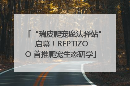 “瑞皮爬宠魔法驿站” 启幕！REPTIZOO 首推爬宠生态研学