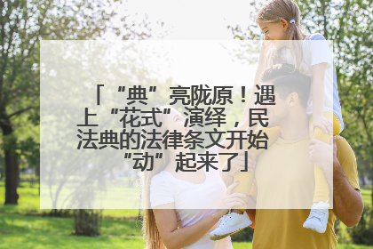“典”亮陇原！遇上“花式”演绎，民法典的法律条文开始“动”起来了