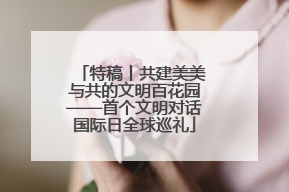 特稿丨共建美美与共的文明百花园——首个文明对话国际日全球巡礼