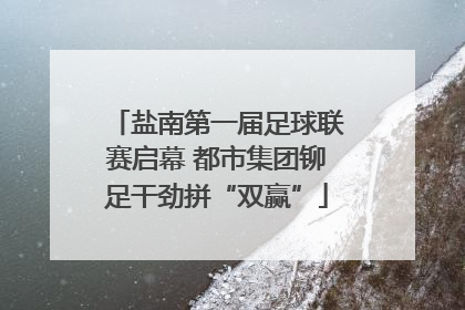 盐南第一届足球联赛启幕 都市集团铆足干劲拼“双赢”