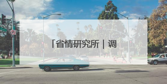 省情研究所｜调研人工智能，详解“三对关系”