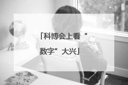 科博会上看“数字”大兴