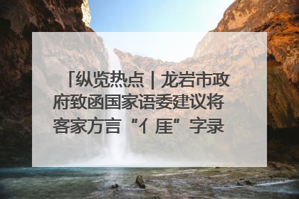 纵览热点｜龙岩市政府致函国家语委建议将客家方言“亻厓”字录入《新华字典》引发热议，当地回应