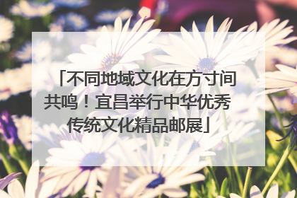 不同地域文化在方寸间共鸣！宜昌举行中华优秀传统文化精品邮展