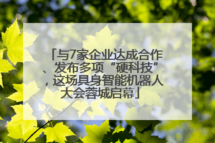 与7家企业达成合作、发布多项“硬科技”，这场具身智能机器人大会蓉城启幕