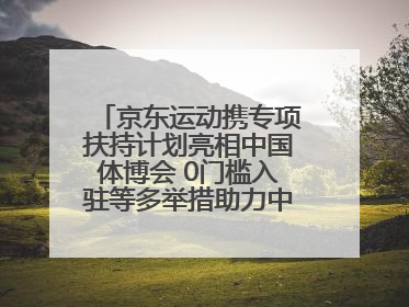 京东运动携专项扶持计划亮相中国体博会 0门槛入驻等多举措助力中小品牌成长