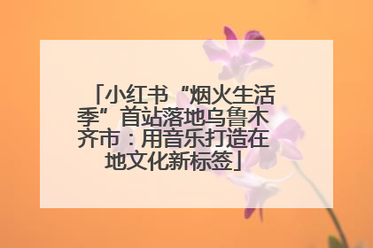 小红书“烟火生活季”首站落地乌鲁木齐市：用音乐打造在地文化新标签
