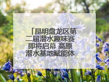 昆明盘龙区第二届潜水趣味赛即将启幕 高原潜水基地赋能体育事业新发展