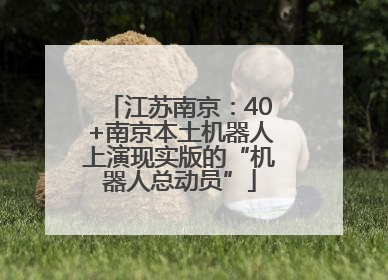 江苏南京：40+南京本土机器人上演现实版的“机器人总动员”
