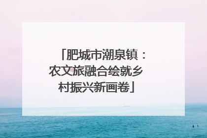 肥城市潮泉镇：农文旅融合绘就乡村振兴新画卷