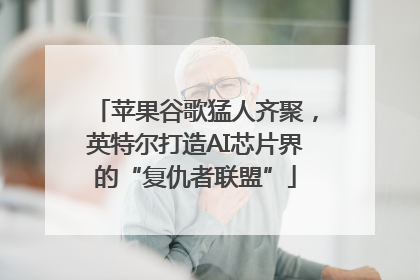 苹果谷歌猛人齐聚，英特尔打造AI芯片界的“复仇者联盟”