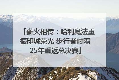 薪火相传：哈利魔法重振印城荣光 步行者时隔25年重返总决赛