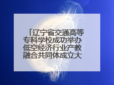 辽宁省交通高等专科学校成功举办低空经济行业产教融合共同体成立大会暨共建低空经济产教融合新生态论坛