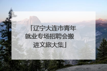 辽宁大连市青年就业专场招聘会搬进文旅大集