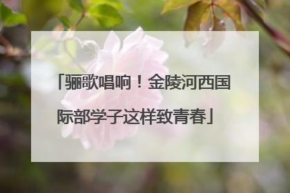骊歌唱响！金陵河西国际部学子这样致青春