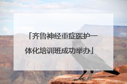 齐鲁神经重症医护一体化培训班成功举办